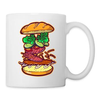 Vietnam Viet Banh Mi Brot Vietnamese I Geschenk - Tasse - Weiß - Rechts