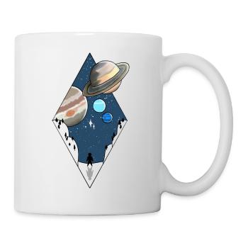 Galaxis - Tasse - Weiß - Rechts