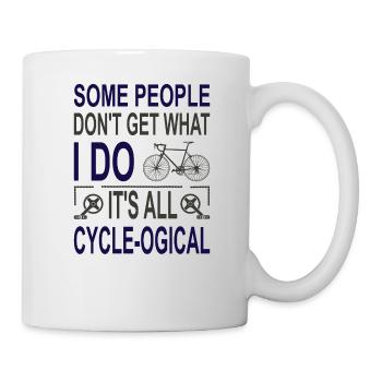 Certaines personnes ne comprennent pas ce que je fais. C’est tout - Mug blanc - blanc - Droite