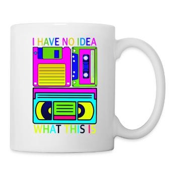 Music, Retro, Heavy Metal, Hard Rock, Punk, Vinyl, Pop - Mug - white - Right