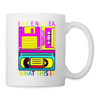 Music, Retro, Heavy Metal, Hard Rock, Punk, Vinyl, Pop - Mug - white - Right