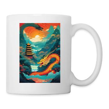 Année du Dragon I - Mug blanc - blanc - Droite