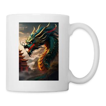 Année du Dragon IV - Mug blanc - blanc - Droite