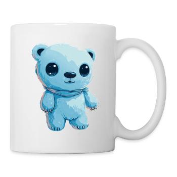 Cute little teddy bear - Mug - white - Right