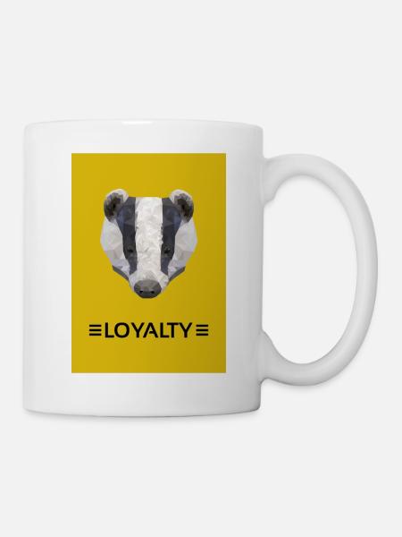 La loyauté du blaireau - Mug blanc - blanc