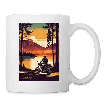 Motorcyclist - Mug - white - Right