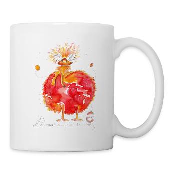 Gute Laune Strauss - Tasse - Weiß - Rechts