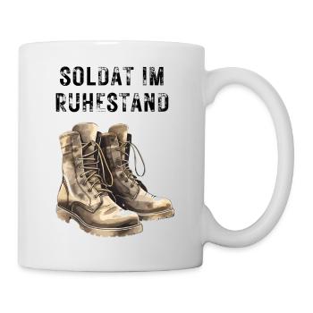 Retired soldier - Mug - white - Right
