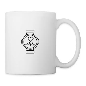 Temps de cardio : Cardio time - Mug blanc - blanc - Droite