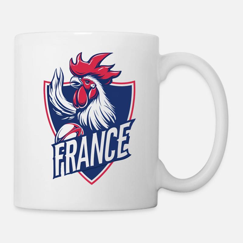 Stolz darauf, Rugby zu sein - Tasse - Weiß