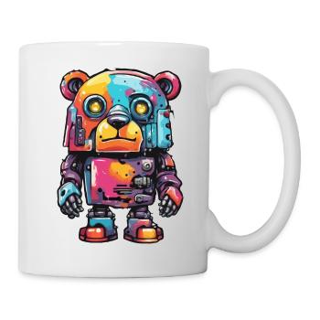 Robot Animal / AI / Mechanized Animals / Comic - Mug - white - Right