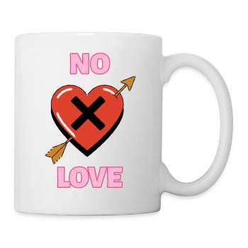ANTI VALENTINSTAGS - Tasse - Weiß - Rechts