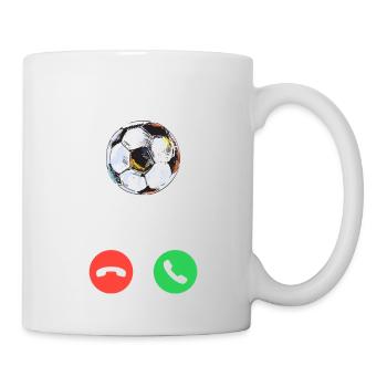 Le Foot m'appelle - J'aime le Foot - Mug blanc - blanc - Droite