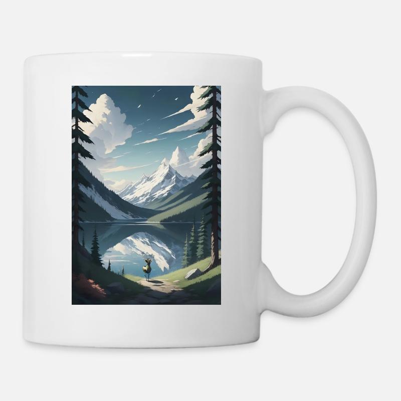 Le Lac des Âmes - Mug blanc - blanc