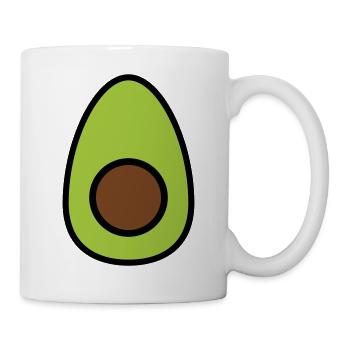 Avocat - Mug blanc - blanc - Droite