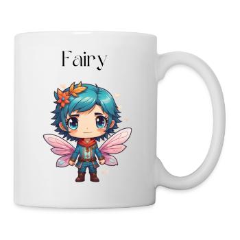 Fee - Tasse - Weiß - Rechts