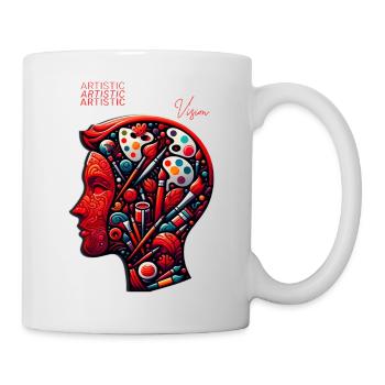 Artistic Vision - Tasse - Weiß - Rechts