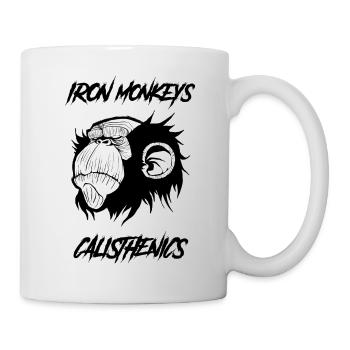 IM CALISTHENICS schwarz - Tasse - Weiß - Rechts