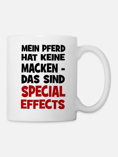Pferd - Tasse - Weiß