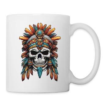 Mayan / High Culture / Peru / Mayan Calendar / Motif - Mug - white - Right