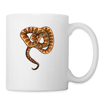 Desert snake - Tasse - Weiß - Rechts