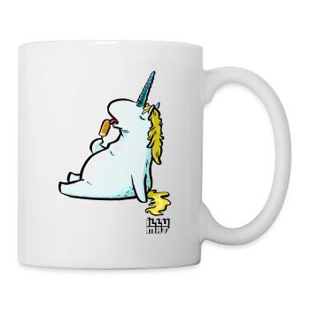 Eis Einhorn - Tasse - Weiß - Rechts