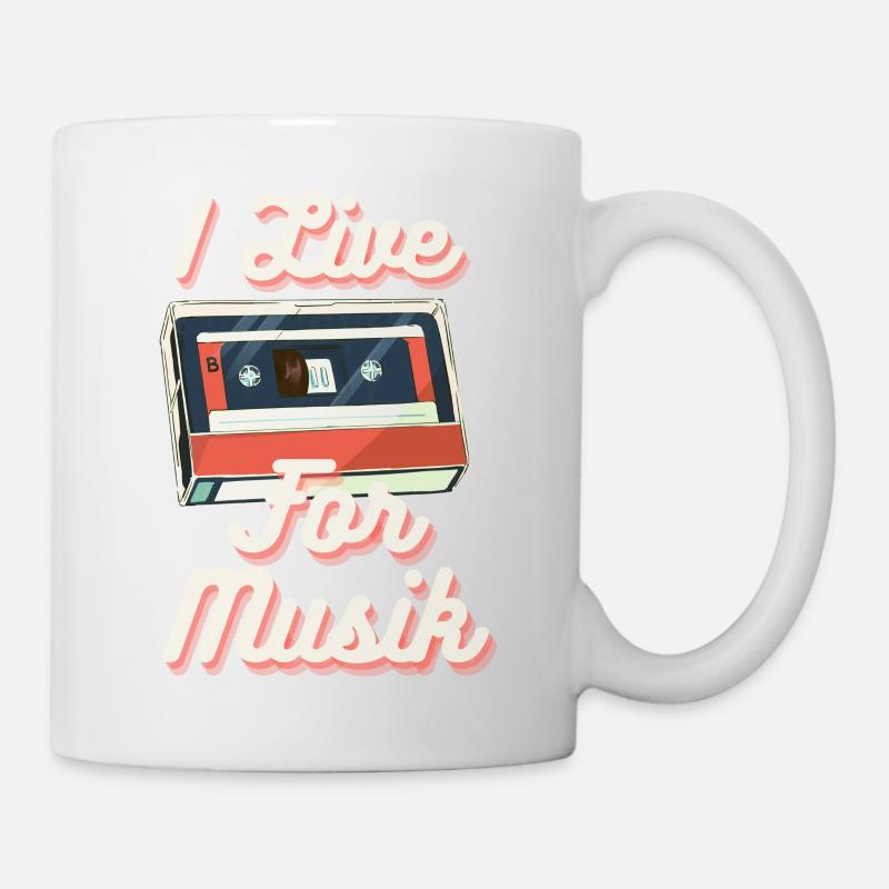 Musik - Tasse - Weiß