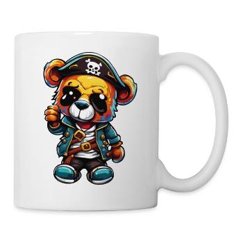 Teddybär / Kuscheltier / Stofftier / Geschenkidee - Tasse - Weiß - Rechts