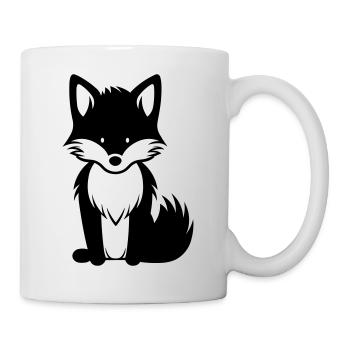 Renard - Mug blanc - blanc - Droite