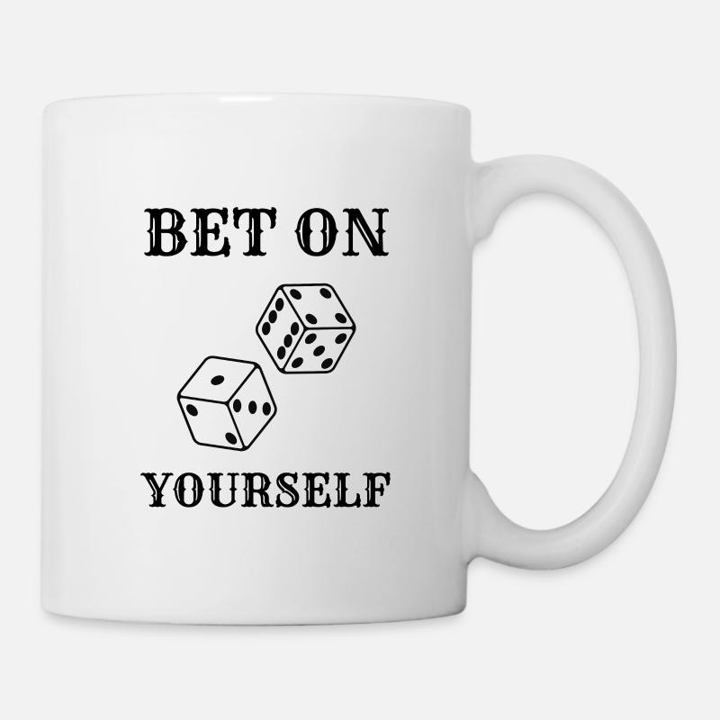 bet on yourself - Mug - white