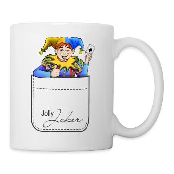 Jolly Joker - Tasse - Weiß - Rechts
