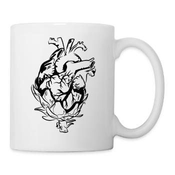 Artichoke heart - Mug - white - Right