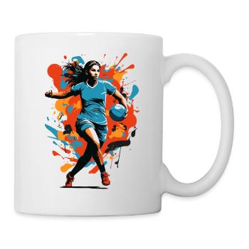 Handballer Iconic Style & Streetwear - Mug - white - Right