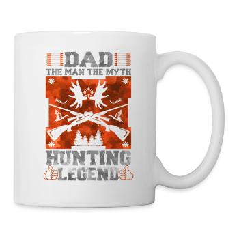 Chasse, gibier, chasse, nature, chasseur, faune animale - Mug blanc - blanc - Droite