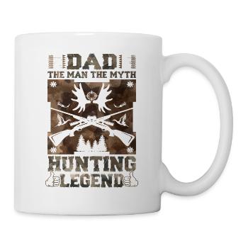 Chasse, gibier, chasse, nature, chasseur, faune animale - Mug blanc - blanc - Droite