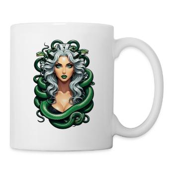 Medusa Griechische Mythologie Monster - Tasse - Weiß - Rechts