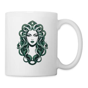 Medusa Griechische Mythologie Monster - Tasse - Weiß - Rechts