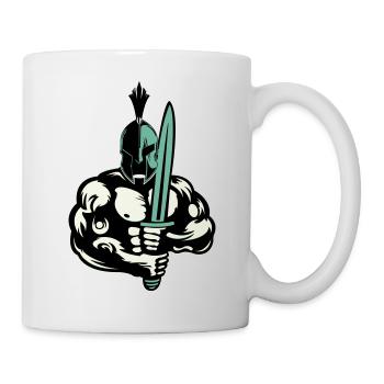 Sparta Warrior - Mug - white - Right