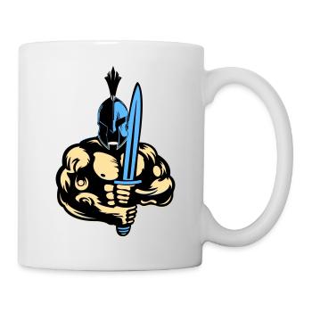 Sparta Warrior - Mug - white - Right