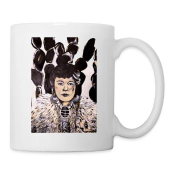 Dolmengöttin Langeneichstädt 11 - Tasse - Weiß - Rechts