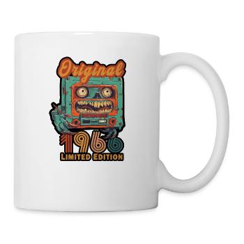 Limited Edition Kassette Original 1966 Geburtstag - Tasse - Weiß - Rechts