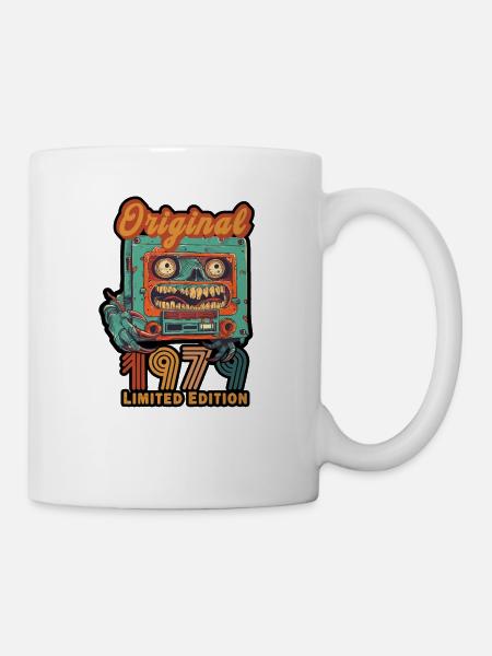 Original 1979 édition limitée Cassette anniversaire - Mug blanc - blanc