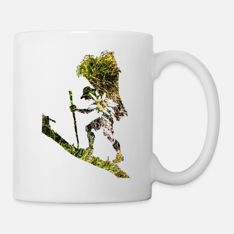 Bring mir noch ein Edelweiss! - Tasse - Weiß