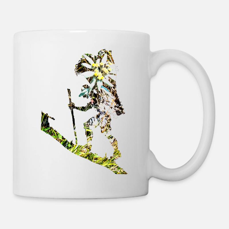 Bring mir ein Edelweiss - Tasse - Weiß