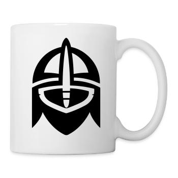 Viking Helmet Warrior - Mug - white - Right