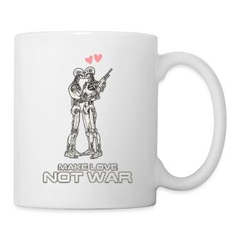 Make Love not war - Mug - white - Right