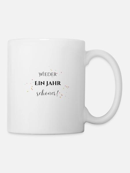 Cadeau collègue petite amie femme de plus de 30 ans, anniversaire - Mug blanc - blanc