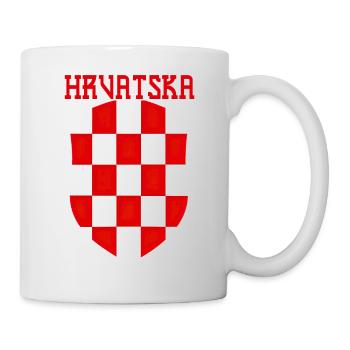 Kroatien hrvatska kroatien hrv hr travel zagreb - Tasse - Weiß - Rechts