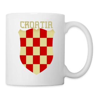 Kroatien hrvatska kroatien hrv hr travel zagreb - Tasse - Weiß - Rechts