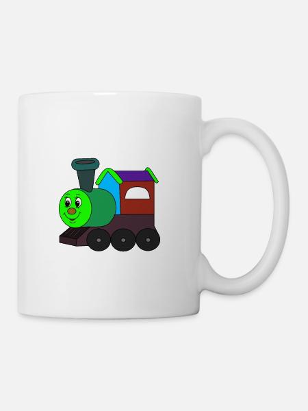 Kleine Eisenbahn Tuf Tuf - Tasse - Weiß